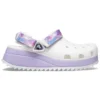 Classic Casual Unisex White Purple Sandals «Branco Roxo»