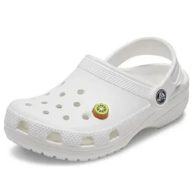 Classic Charm Kiwi Slice Clogs «Branco»
