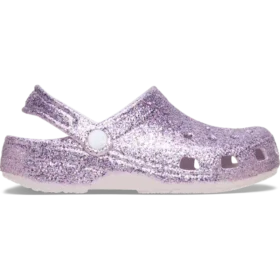 Classic Chunky Glitter Clog para crianças