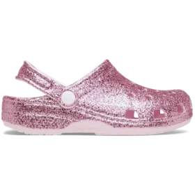 Classic Chunky Glitter Clog para crianças