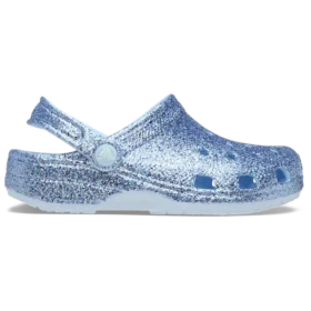 Classic Chunky Glitter Clog para crianças