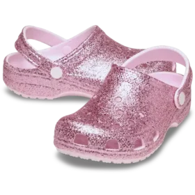 Classic Chunky Glitter Clog para crianças