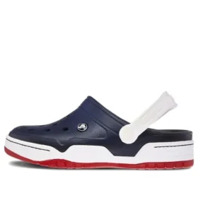 Classic Clog Beach Shoe azul e branco