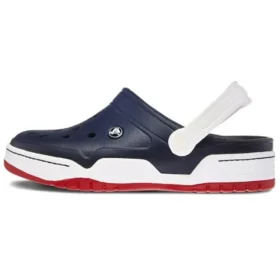 Classic Clog Beach Shoe azul e branco