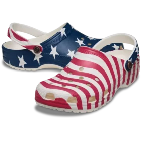 Classic Clog com bandeira americana