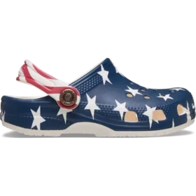 Classic Clog com Bandeira Americana para crianças