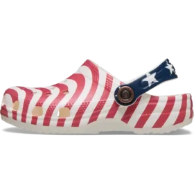 Classic Clog com Bandeira Americana para crianças