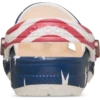 Classic Clog com Bandeira Americana para crianças