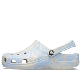 Classic Clog com efeito marmorizado «Blue Calcite Multi»