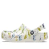 Classic Clog com Estampado Clássico «White»