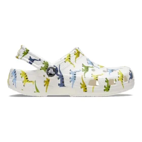 Classic Clog com Estampado Clássico «White»
