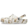 Classic Clog com Estampado de Camuflagem para Praia «White Camouflage»