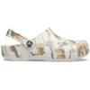 Classic Clog com Estampado de Camuflagem para Praia «White Camouflage»