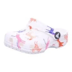 Classic Clog com Estampado de Personagens K «Branco Vermelho Azul»