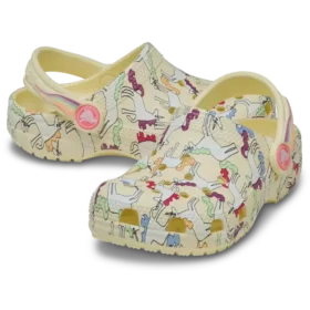 Classic Clog com Estampado de Unicórnio T