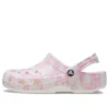 Classic Clog com estampado Duke «Pink Tweed»