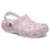 Classic Clog com estampado Duke «Pink Tweed»
