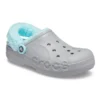 Classic Clog com forro de velo para se manter quente «Cinza-azul»