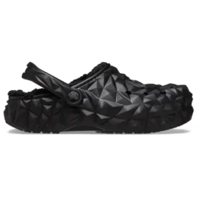 Classic Clog com forro geométrico «Preto»