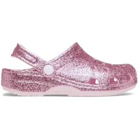 Classic Clog com Glitter para crianças