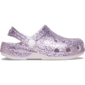 Classic Clog com Glitter para crianças