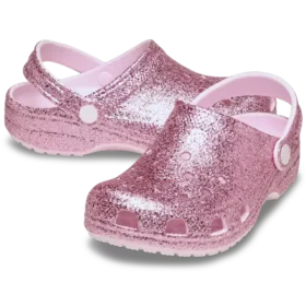 Classic Clog com Glitter para crianças