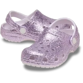 Classic Clog com Glitter para crianças