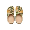 Classic Clog com padrão camuflado «Verde cáqui»