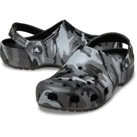 Classic Clog com padrão de camuflagem