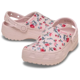 Classic Clog com padrão floral