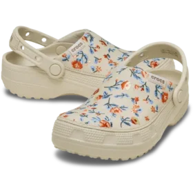 Classic Clog com padrão floral