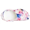 Classic Clog com padrão Tie-Dye «Garnet & Multi»