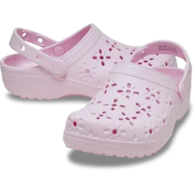 Classic Clog com recortes florais