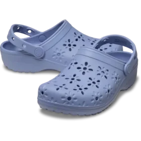 Classic Clog com recortes florais