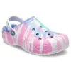 Classic Clog Crocs com estampado Tie-Dye «Multicolorido»