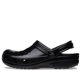 Classic Clog de Alto Brilho «Black»