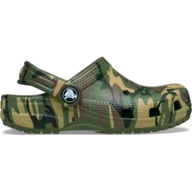 Classic Clog de camuflagem para crianças