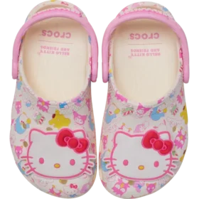 Classic Clog em tons pastel Hello Kitty® e Amigos para crianças