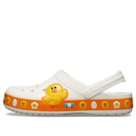 Classic Clog Friends Beach «Branco Amarelo»