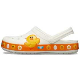 Classic Clog Friends Beach «Branco Amarelo»