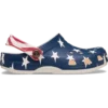 Classic Clog infantil com bandeira americana