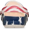Classic Clog infantil com bandeira americana