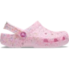 Classic Clog infantil com efeito de salpicos de tinta Classic Clog infantil com efeito de salpicos de tinta