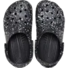 Classic Clog infantil com efeito de salpicos de tinta Classic Clog infantil com efeito de salpicos de tinta