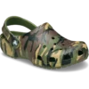 Classic Clog infantil com padrão de camuflagem Classic Clog infantil com padrão de camuflagem