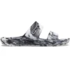 Classic Clog Marble Beach Sports «Branco Preto»