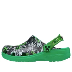 Classic Clog «Minecraft Black Green»
