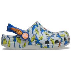 Classic Clog para crianças com padrão de dragão