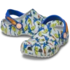 Classic Clog para crianças com padrão de dragão