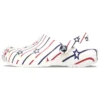 Classic Clog Stars and Stripe «White Multi»